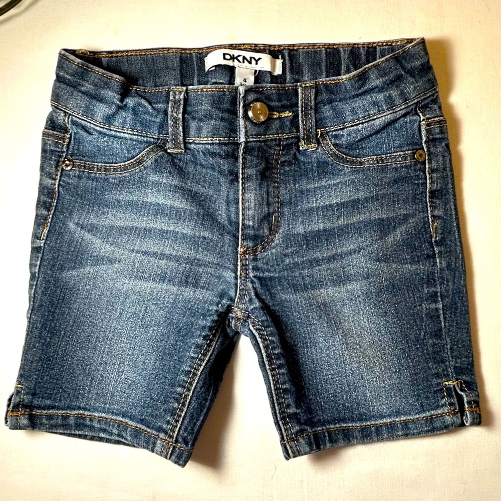 DKNY Kids Blue Denim Shorts